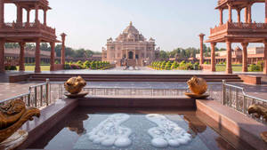 Ahmedabad Hindu Attraction Temple Wallpaper