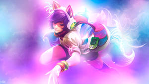 Ahri Modern Style Wallpaper