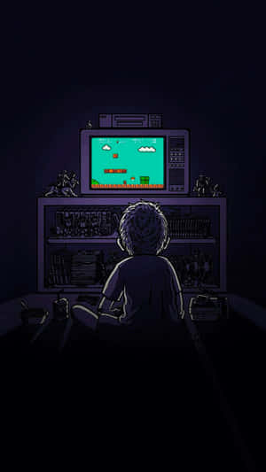 Aiming Higher: Aesthetic Gaming Wallpaper