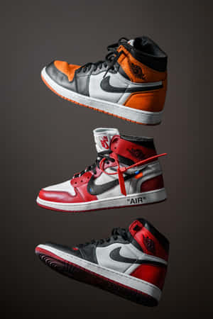 Air Jordan 1 Colors Wallpaper