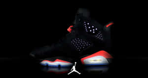 Air Jordan 4 Retro Infrared Wallpaper
