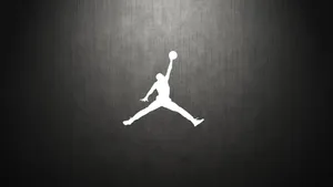 Air Jordan Logo Carbon Pattern Wallpaper
