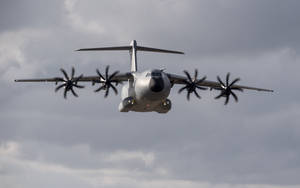 Airbus A400m Atlas Transport Military Aircraft Desktop Wallpaper