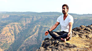 Ajay Devgn Yoga At Agent Jackson Wallpaper