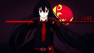 Akame, The Heroine Of Akame Ga Kill Wallpaper