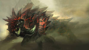 Akantor, The Ancient Beast Wallpaper