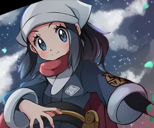 Akari Pokemon Pfp In Starry Sky Wallpaper