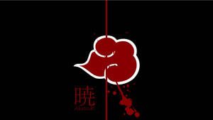 Akatsuki Cloud Iphone Splatter Wallpaper