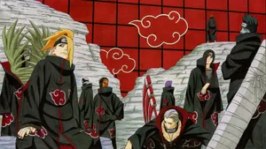 Akatsuki Members Naruto Itachi Uchiha 4k Wallpaper