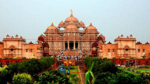 Akshardham Temple India Wallpaper