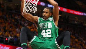 Al Horford Sure Win Slam Dunk Wallpaper