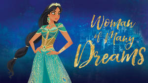 Aladdin The Gorgeous Princess Jasmine Wallpaper