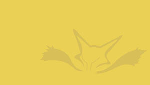 Alakazam Yellow Head Moustache Wallpaper