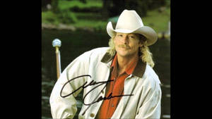 Alan Jackson Lake With Signature Wallpaper