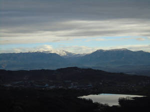 Albania Mountain Range Wallpaper