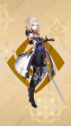 Alchemist Albedo Of Genshin Impact Wallpaper