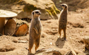 Alert Meerkats On Watch.jpg Wallpaper