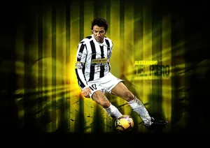 Alessandro Del Piero - An Iconic Football Legend Wallpaper