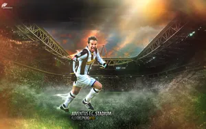Alessandro Del Piero Vector Artwork Wallpaper