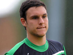 Alex Mccarthy Biting Lower Lip Wallpaper