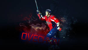 Alex Ovechkin Captain Of The Washington Capitals Wallpaper