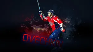 Alex Ovechkin Captain Of The Washington Capitals Wallpaper