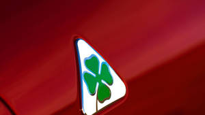 Alfa Romeo Quadrifoglio Symbol Wallpaper