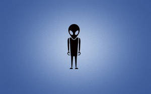 Alien Silhouette Wallpaper