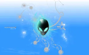 Alienware Default Blue Aesthetic Wallpaper