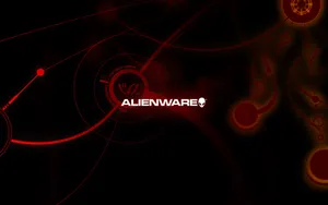 Alienware Default Red Pattern Wallpaper