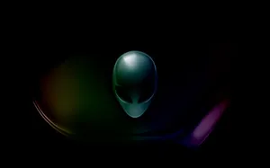 Alienware Logo Dark Background Wallpaper