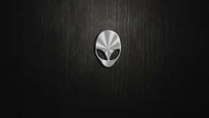 Alienware Logoon Textured Background Wallpaper