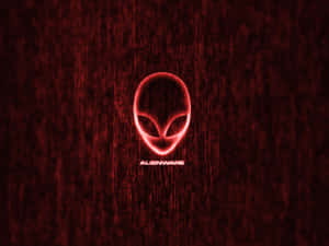 Alienware Red Glow Logo Wallpaper Wallpaper