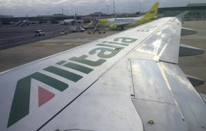 Alitalia Wing Wallpaper