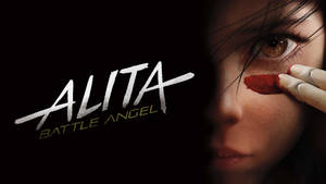 Alita’s Fierce Stare Wallpaper