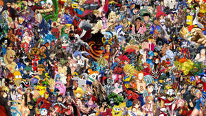 All Anime Epic Japanese Anime Characters Wallpaper