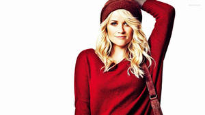 All Red Reese Witherspoon Wallpaper