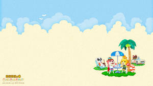 All Together For A Friendlier Tomorrow In Animal Crossing Wallpaper