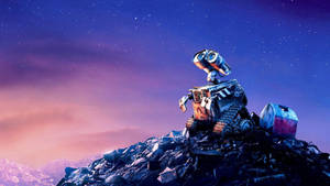 Alone Wall-e Robot Disney 4k Ultra Wide Wallpaper