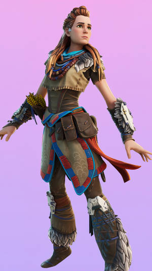 Aloy Fortnite Skins Wallpaper