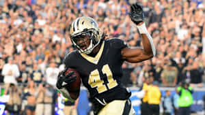 Alvin Kamara, The Versatile Star Of The New Orleans Saints Wallpaper