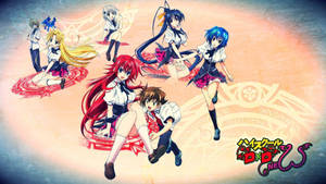 Always Fun At The Highschool Dxd Occult Club! Wallpaper