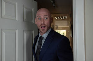Amazed Johnny Sins In A Candid Shot Wallpaper