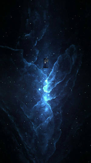 Amazing Flying Tardis Wallpaper