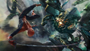 Amazing Laptop Spiderman And Warhammer Wallpaper