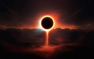 Amazing Sun Eclipse Wallpaper