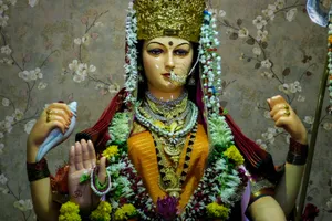 Ambe Maa Goddess Navratri Wallpaper