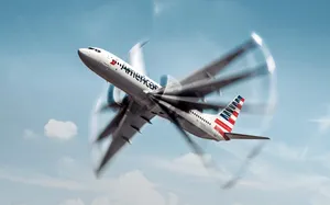 American Airlines Airfoil Wings Wallpaper