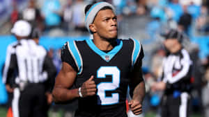 American Football Athlete Dj Moore Atlanta Falcons Wallpaper