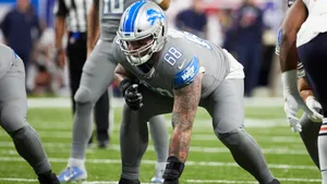 American Football Offensive Tackle Star Taylor Decker Wallpaper